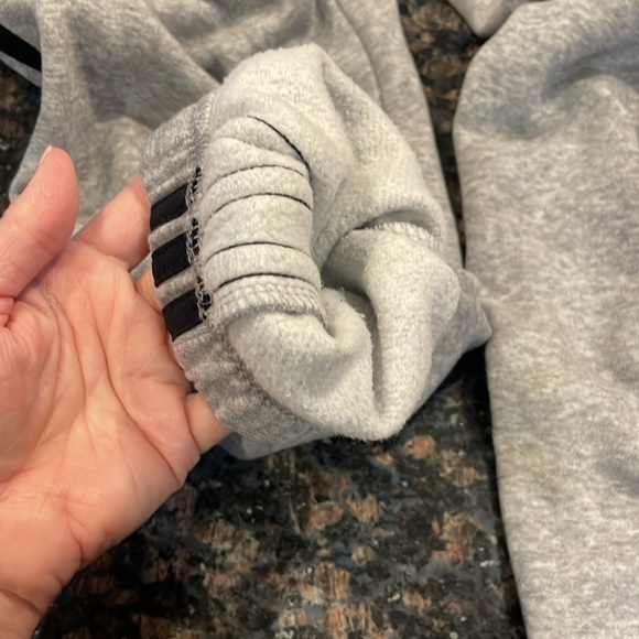 Adidas 3-stripe fleece lined joggers - Picture 9 of 11